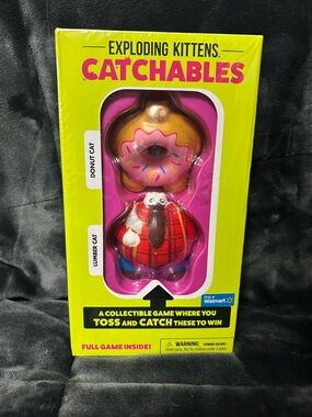 Catchables 2pk Donut and Lumber Party Game from Exploding Kittens